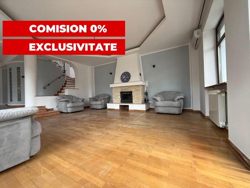 Baneasa De inchiriat Vila 6 camere Ion Ionescu de la Brad Plan Secund